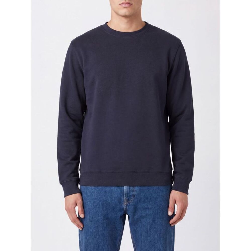 Dondup Men Dondup Cotton Crewneck Jumper With Contrast Logo